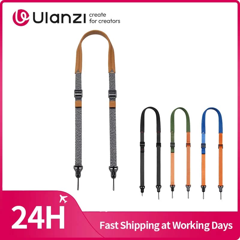 Ulanzi FALCAM MAGLINK Lite V2 Tracolla con fibbia magnetica rapida Tracolla per fotocamera per fotocamere senza specchio/compatte entry-level