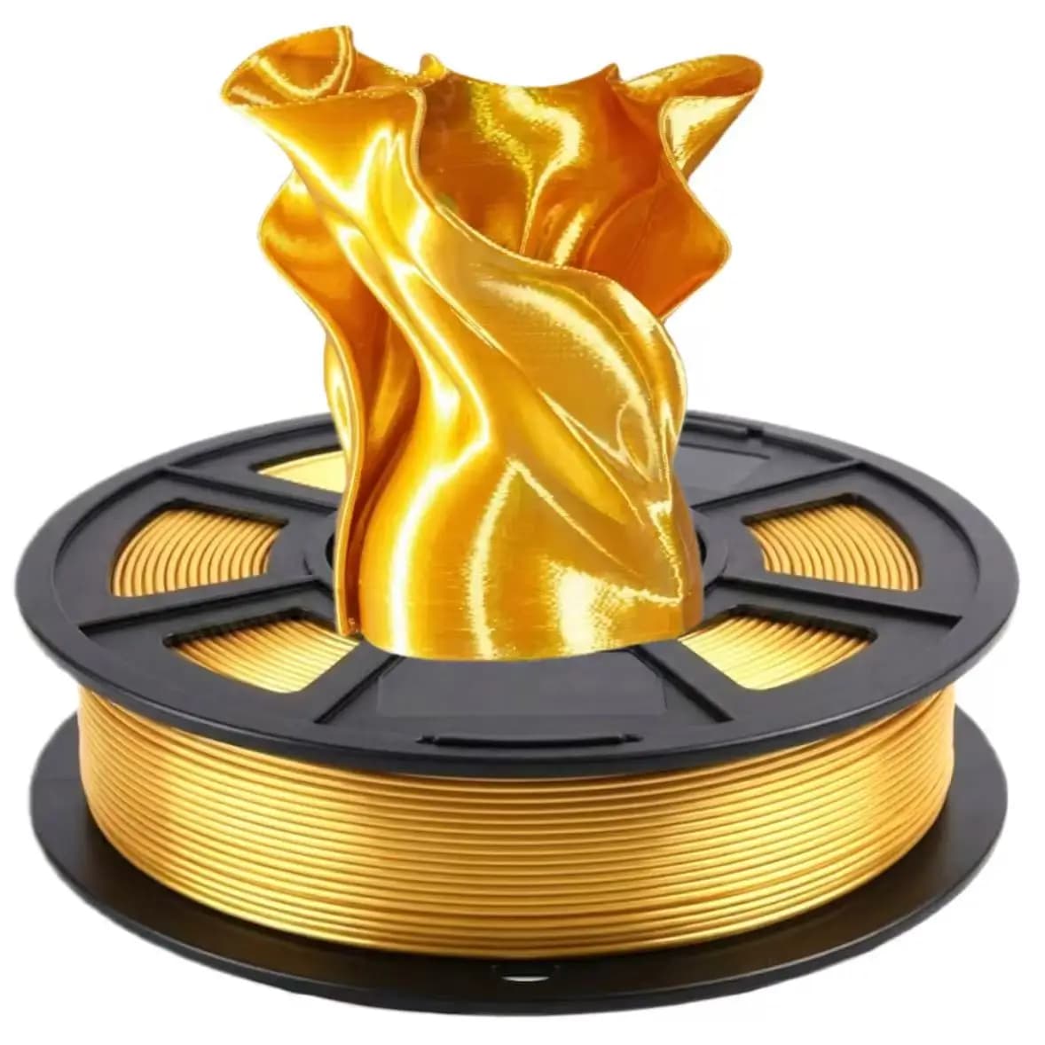 Silk PLA Filament, 1.75 mm, Smooth Finish 3D Filament, 250 g, 1 spool, dimensional accuracy ±0.02 mm