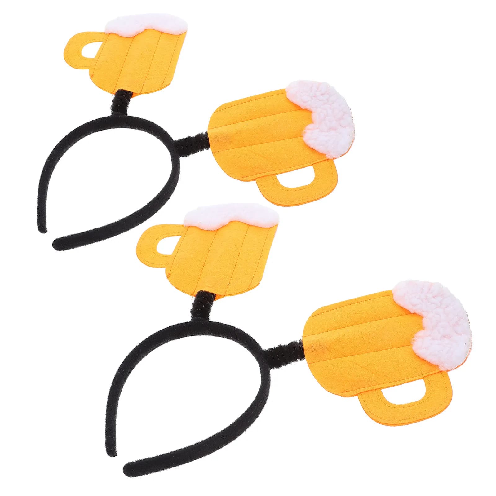 2 Pezzi Fascia per Capelli Divertente a Forma di Boccale da Birra per Feste, Festival, Compleanni, Celebrazioni in Bar