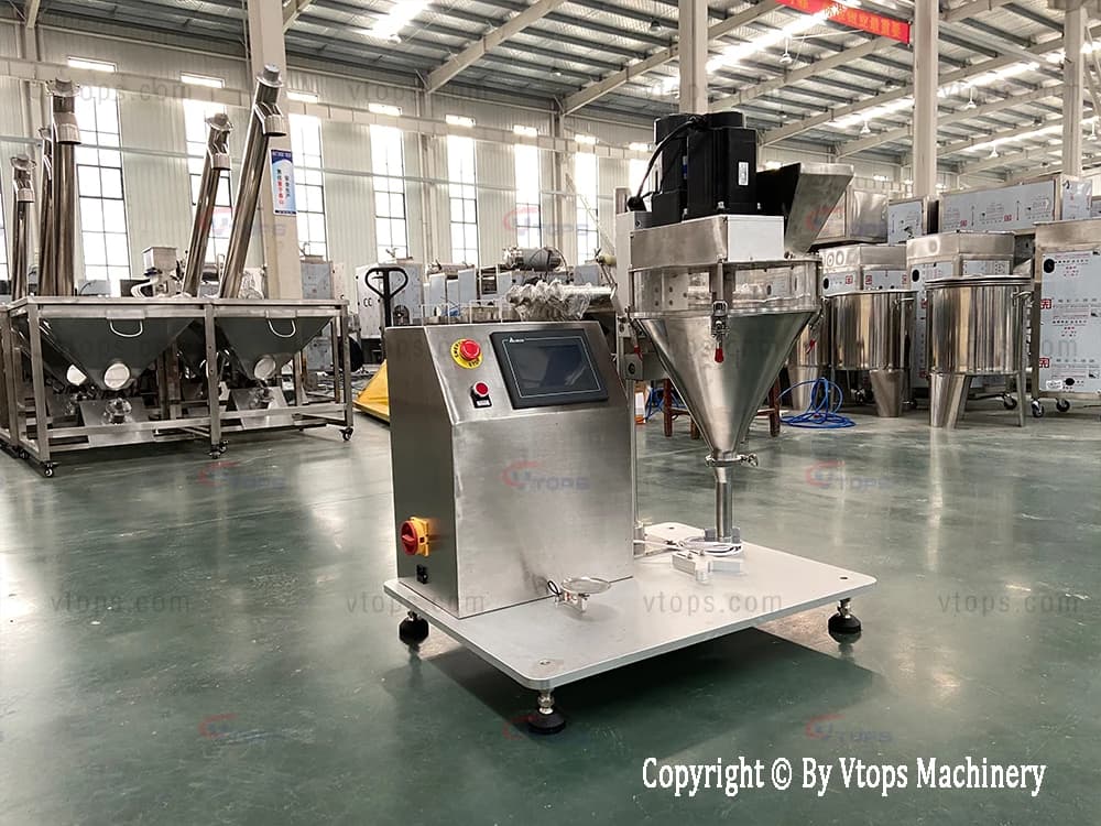 High Accuracy Bag Powder Filling Machine Salt Filling Machine For Sealing Collagen Powder Filling Machine
