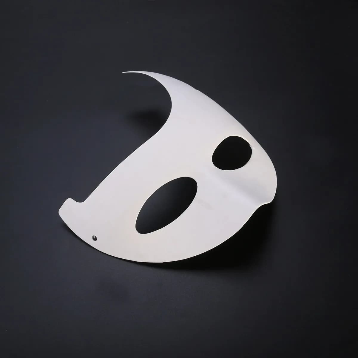 White Paper Blank Mask with Elastic Strap for Halloween Masquerade Party DIY Painted Unicorn Face Mask Cosplay Costume Accessory