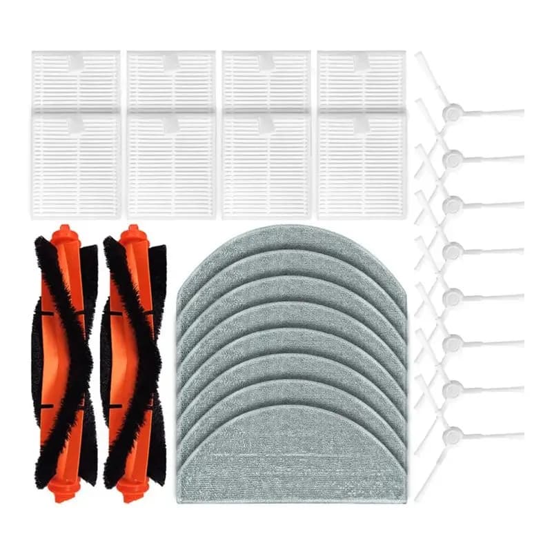 A20F-Per Xiaomi Mijia 3C Plus C103 Robot Aspirapolvere Spazzola Laterale Principale Filtro Hepa Mop Panno di Ricambio Pezzi di Ricambio Accessori