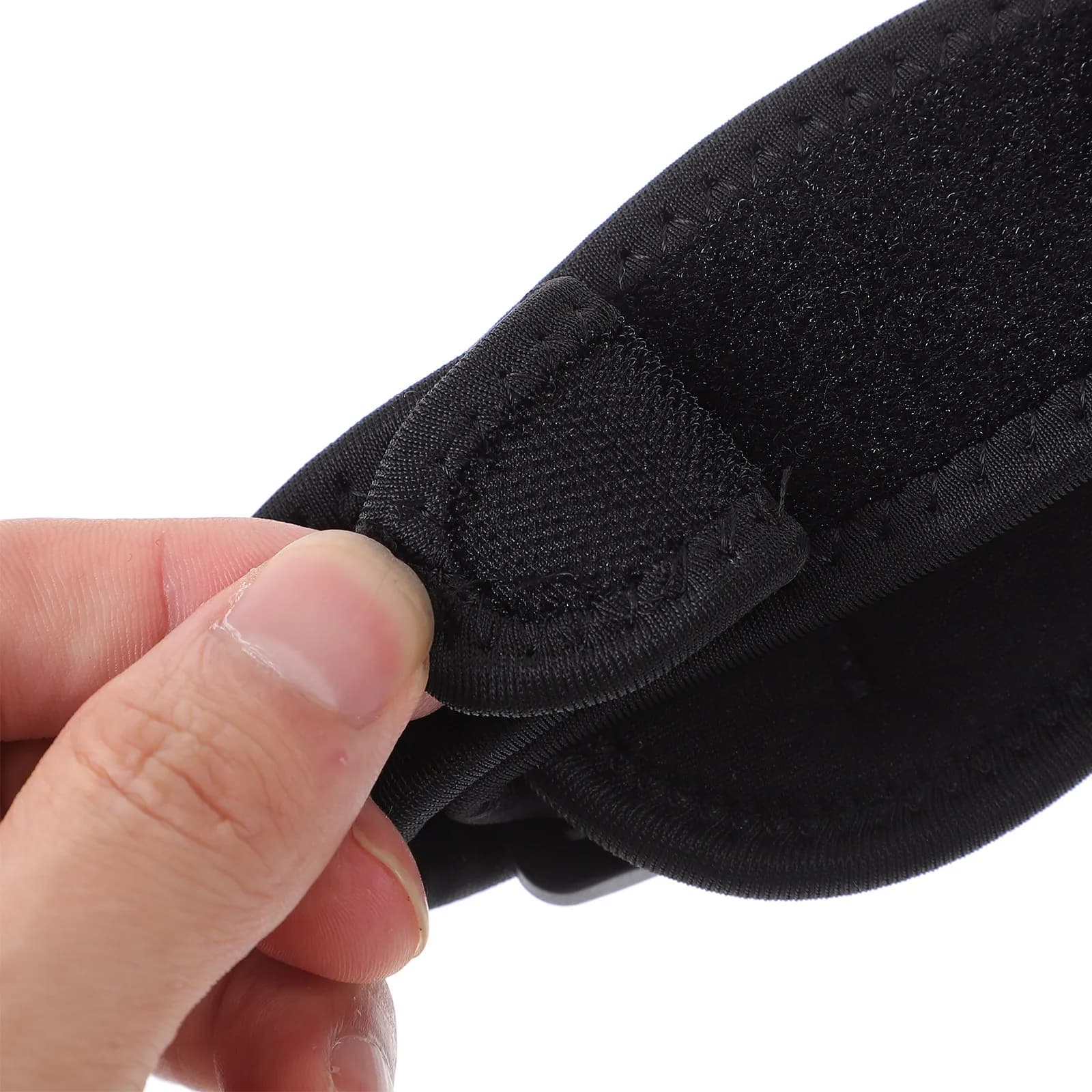 2 Pezzi Supporto per Ginocchio Regolabile con Fascia a Compressione Traspirante, Protezione Rotula per Corsa, Basket, Palestra