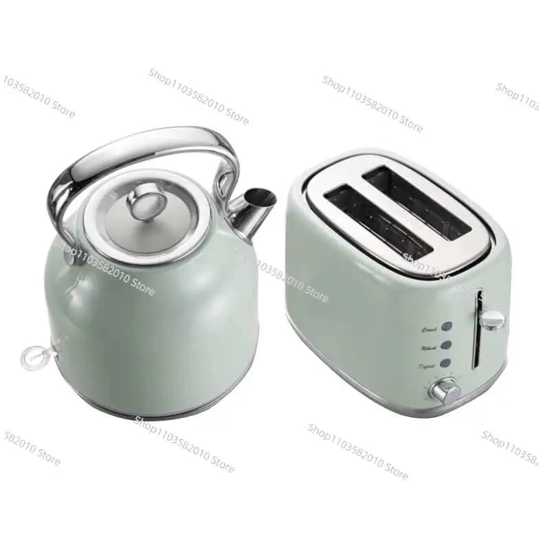 Multifunctional Kitchen Appliances Electric Kettle and Toaster Set