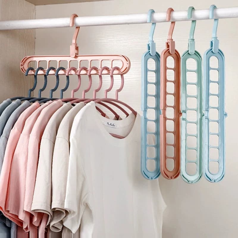 Multi-door Magic Hangers Save Space for Clothes, Plastic Multifunction Stendibiancheria, Armadio Organizer
