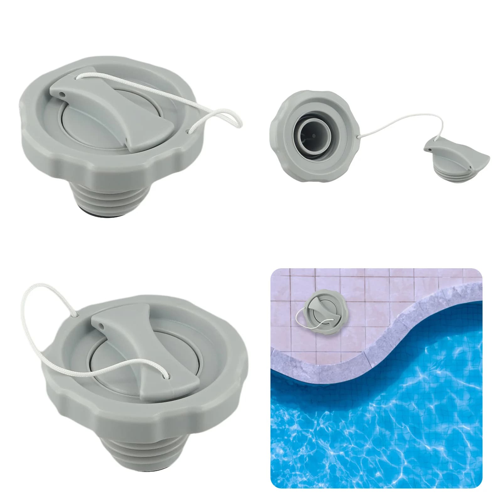For Air Valve Premium Inflation Screw Cap For P05767 Replacement Outdoor Living Pools Spa Accessoies High Quality