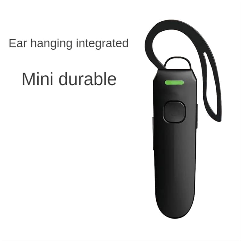 Mini auricolare Bluetooth FULL-Hotel Auricolare Bluetooth Tipo di gancio per l'orecchio sospeso Walkie Talkie Auricolare con altoparlante all-in-one