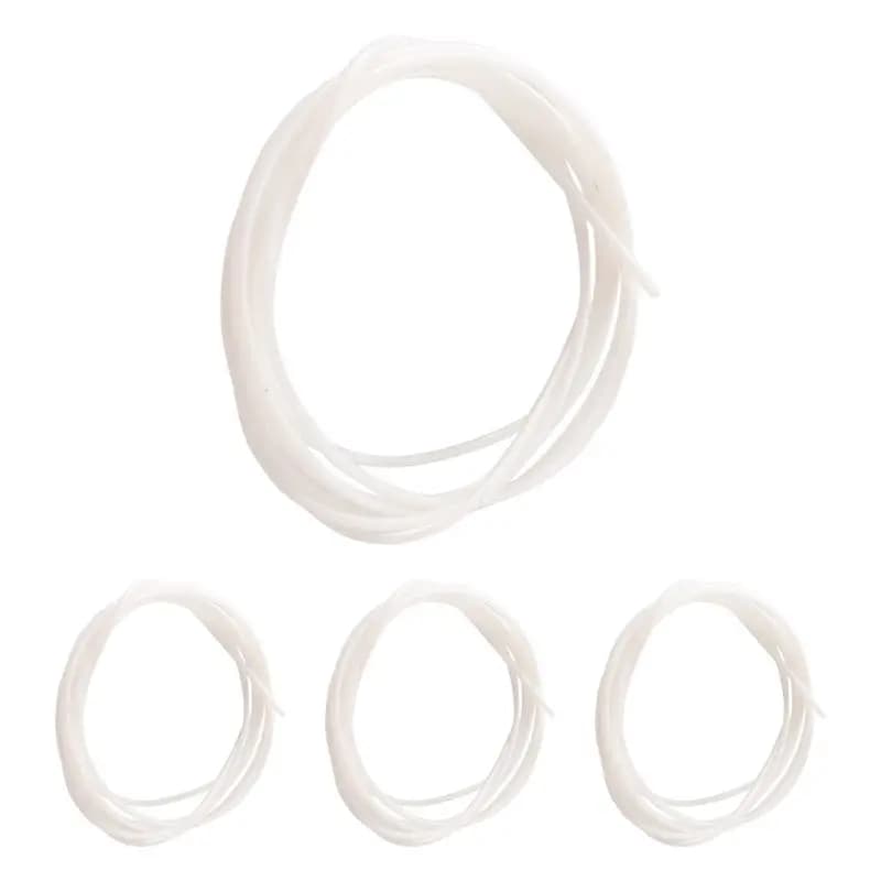ABHT-4Pcs/Set Corde per Ukulele in Nylon Bianco Durevole, Ricambio per Strumenti a Corda da 21, 23 e 26 Pollici