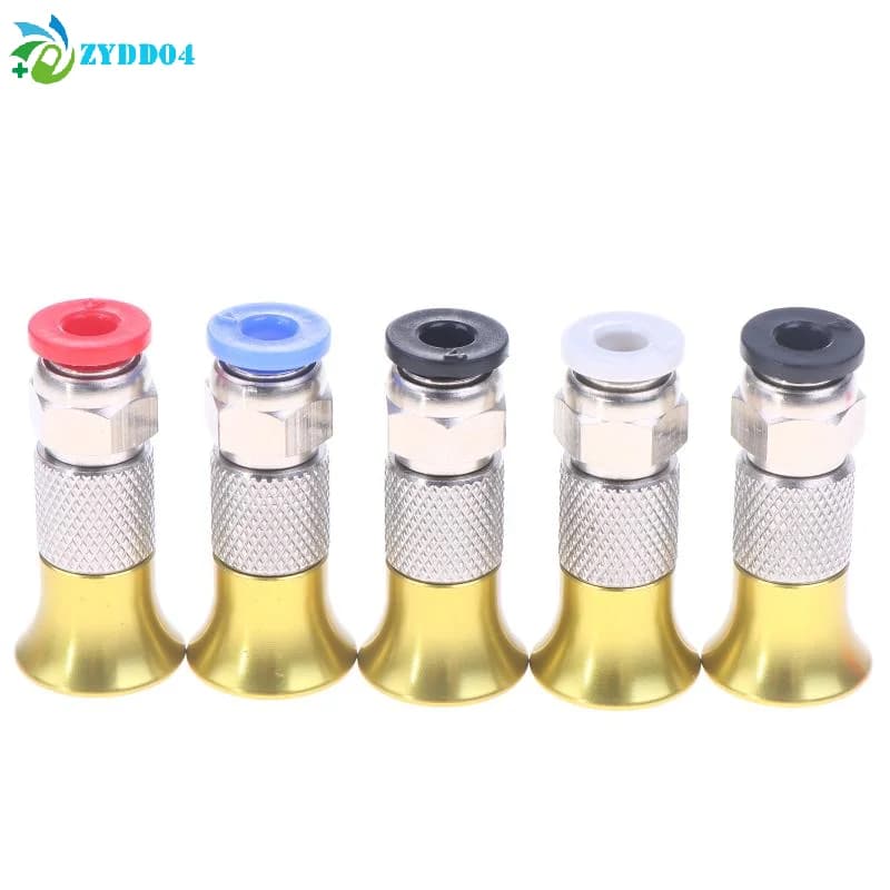 ● 1/4 Pezzi Connettore Pneumatico Diritto PC4-M6 per Scatola Essiccatore Filamento Stampante 3D, Tubo PTFE 4*2.5mm, Raccordo di Alimentazione M6