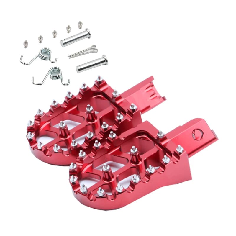 Pedane CNC per Moto, Poggiapiedi Colorati Universali per Pit Bike, Modifica Motore per HONDA CRF XR 50 70 110 M2R SDG DHZ SSR KAYO