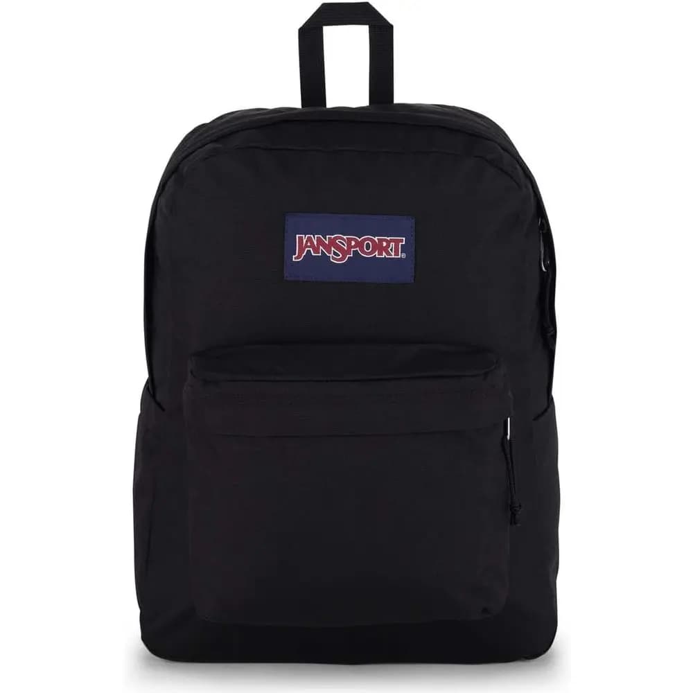 Zaino Imbottito per Laptop con Tasca da 15 Pollici - Zaino Versatile e Resistente per Lavoro e Viaggi in Nero