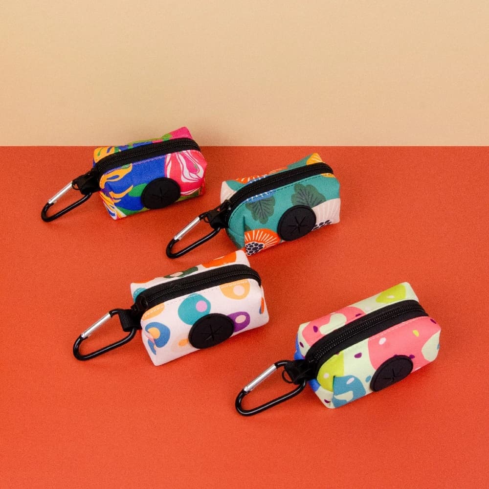 1 pz supporto per borsa per cacca di cane in stile pastorale dal design alla moda per attacco al guinzaglio senza guinzaglio e borsa per cacca