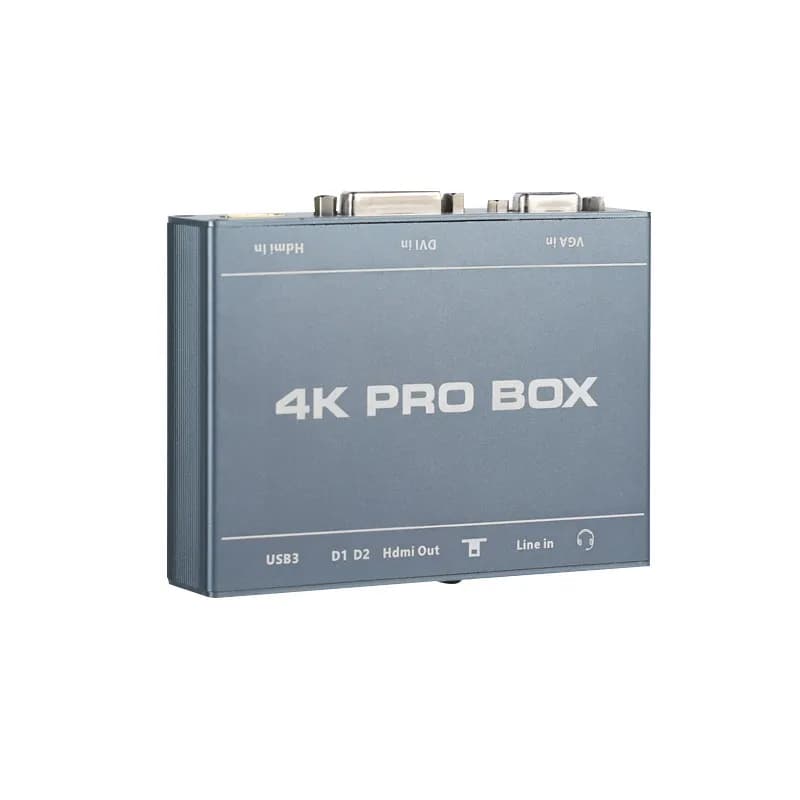 DVI Video Capture Card VGA High-definition 4K Lossless HDMI to USB Medical Conference Computer Screen Record OBS Live Streaming