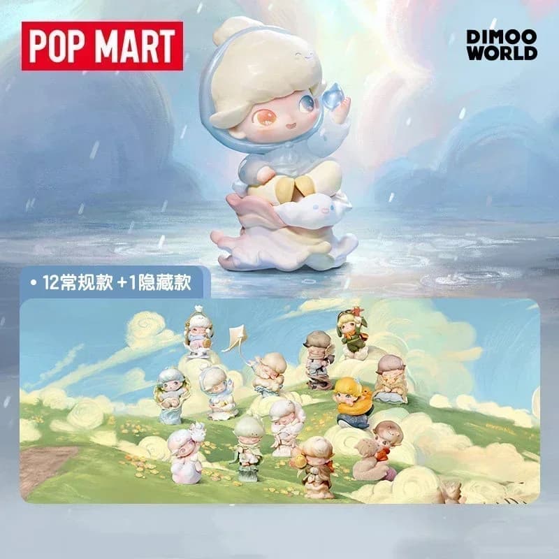 POPMART DIMOO Anime Figure Doll - Cute Series 'Memories We Hold' Mystery Blind Box - Collectible Desktop Ornaments Ideal Gift fo