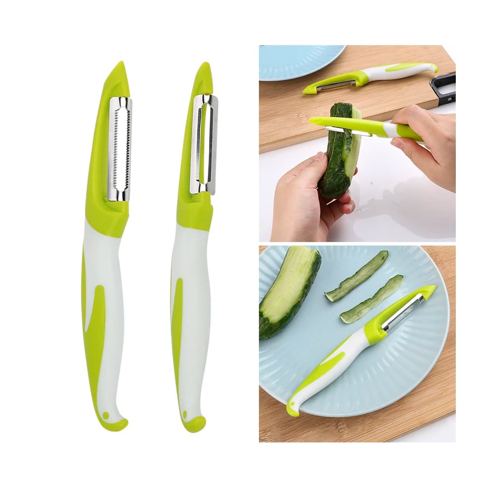 Vegetable Peeler Knife Stainless Steel Peeler Zester Carrot Potato Fruit Shred Grater 1pc Razor Sharp Cutter Kitchen Tool