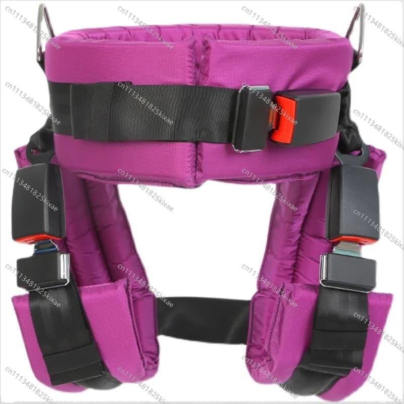 For Outdoor Children Bungee Bed Jumping Bed Trampoline Elastic Rope Safety Pocket Seat Belt Amusement Equipment Protective Gear
