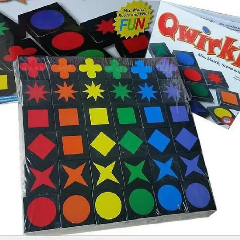 2024 Nuovi giocattoli educativi per bambini Qwirkle Scacchi in legno Genitore Bambino Giochi interattivi Giocattoli per adulti per bambini Regali di Natale