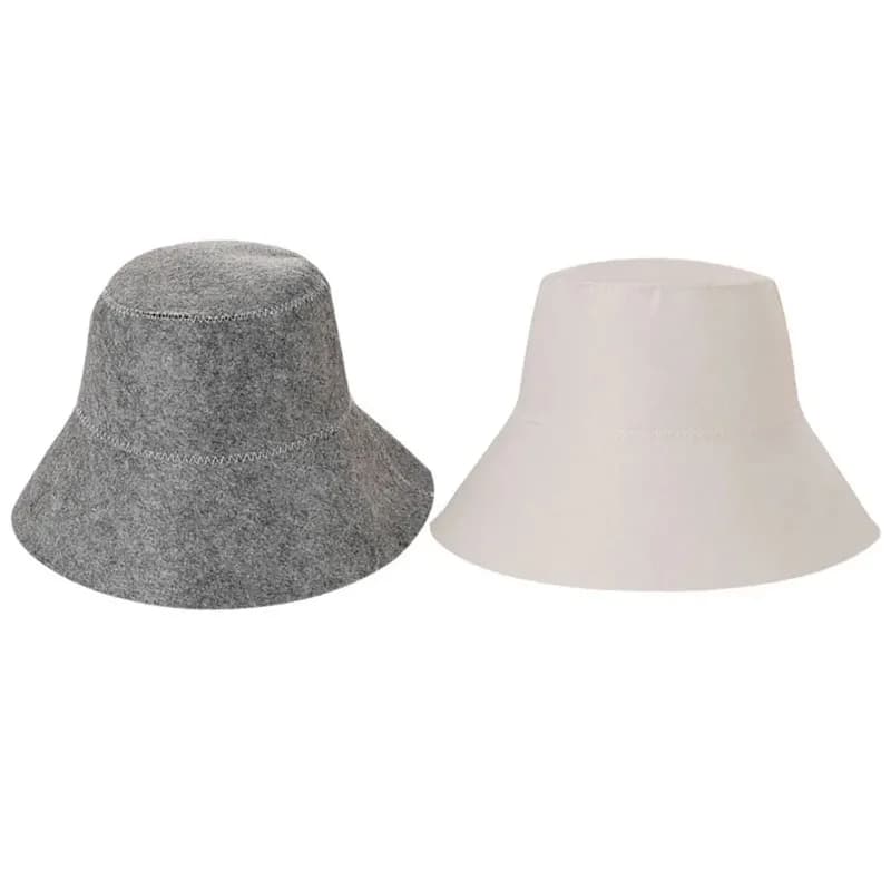 Sauna Felt Hat, Anti-Calore Protection, Turco Bath Hair Tent, Head Protection