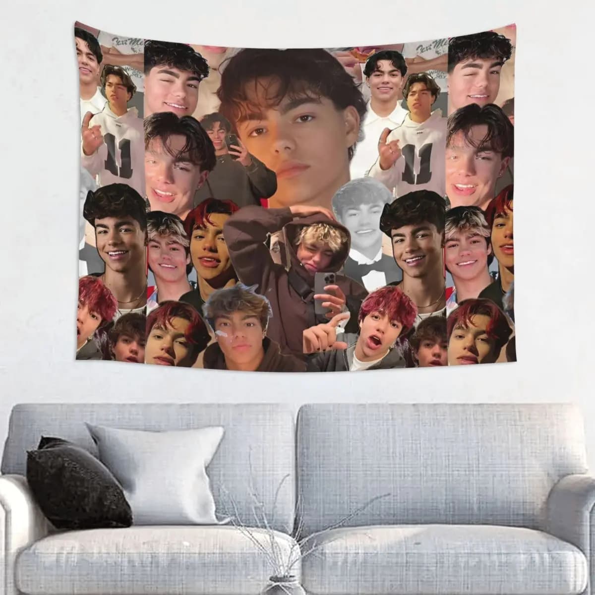 Malachi Barton Attore Arazzo Wall Hanging Hippie Polyester Tape Boho Wall Cover Room Furniture Yoga Mat