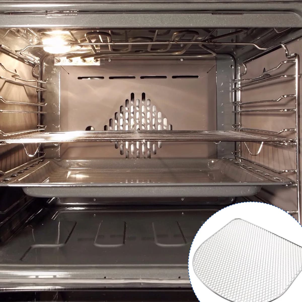 1Pcs Oven Air Drying Mesh Tray Premium Heat Resistant Baking Net for Electric Oven Air Fryer Dehydrator Use Drying Fruit Herbs