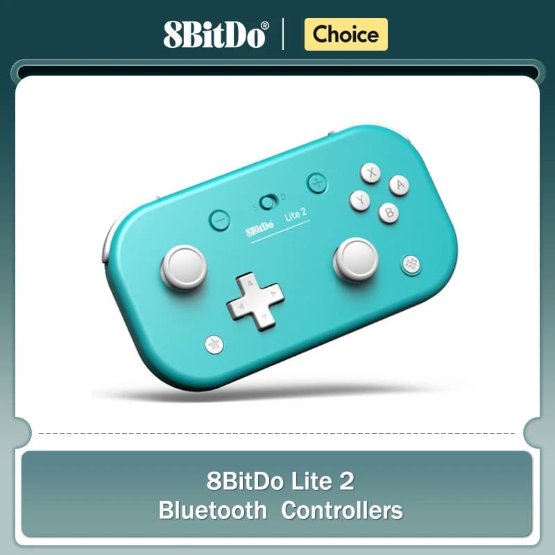 Controller di gioco wireless 8BitDo Lite 2 Bluetooth Gamepad con joystick per Nintendo Switch, Lite, OLED, Android e Raspberry Pi