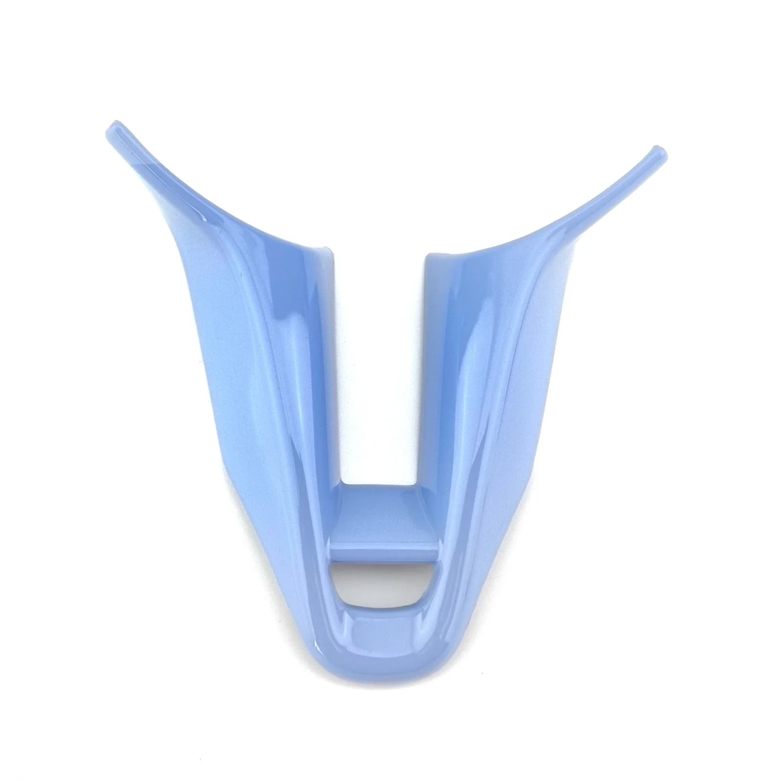 Accessori per lo styling degli interni Copertura del telaio di rivestimento del mento del volante dell'auto blu per Hyundai i20N Kona N Elantra N