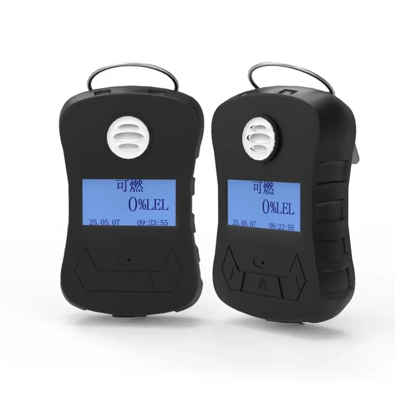 Portable four-in-one gas detector, carbon monoxide oxygen detection alarm