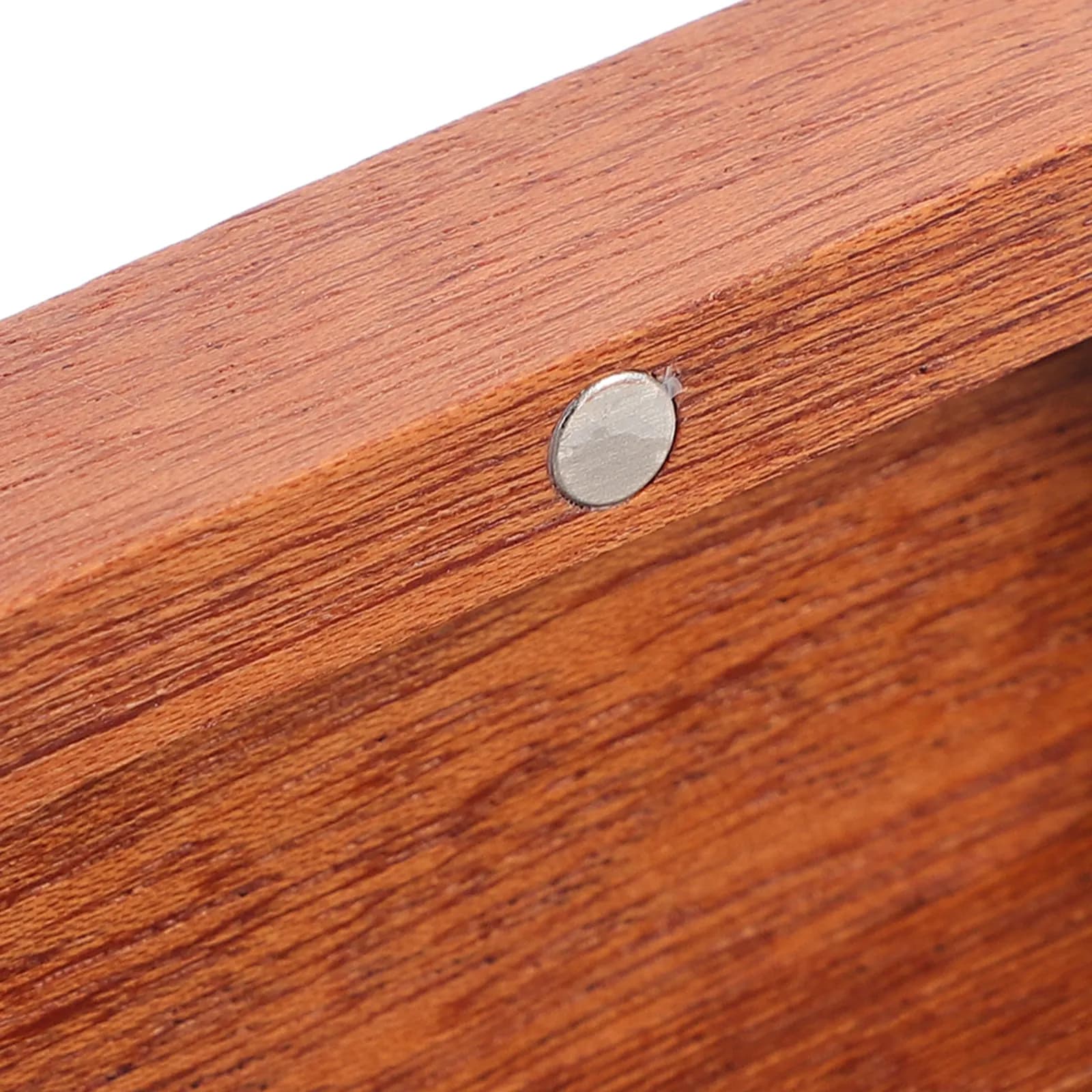 Custodia per plettri da chitarra in legno, organizer compatto in legno massello squisitamente realizzato, finitura liscia e lucida, sicura e protettiva per i plettri