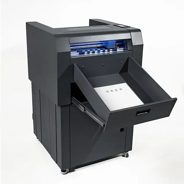 A3MAX5-H Dual Head Sheet Sticker Vinyl Plotter Servo Motor Automatic Feeding Label Cutting Plotter Machine Digital Die Cutter