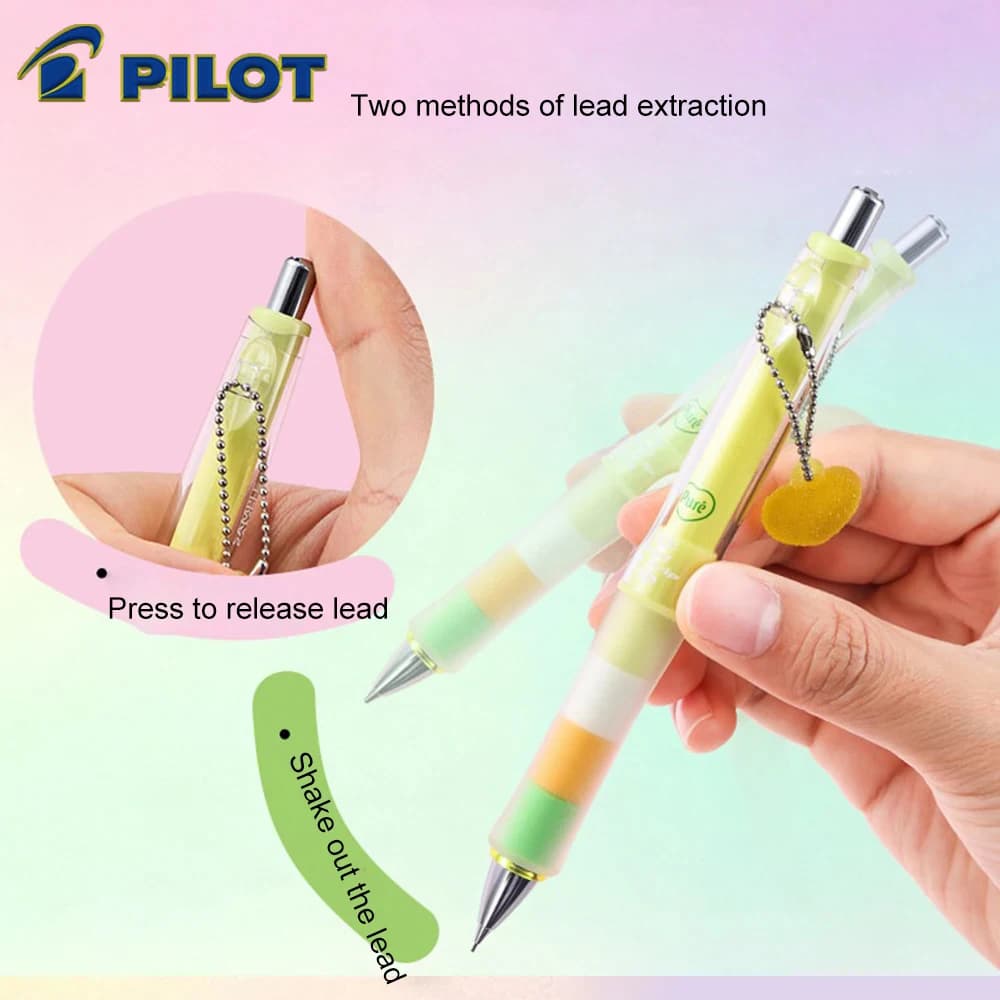 1PC New Japan Pilot Dr. Grip Mechanical Pencil Shakes Out Lead PURE Juice Gummies Series 0.5mm Cute School Kawaii Stationery