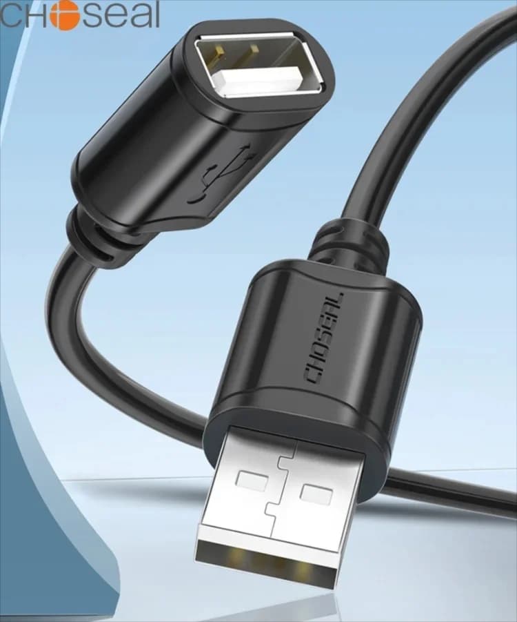 CHOSEAL USB Extension Cable 2.0 Male to Female Extension Cord USB For Phone Computer USB Flash Drives