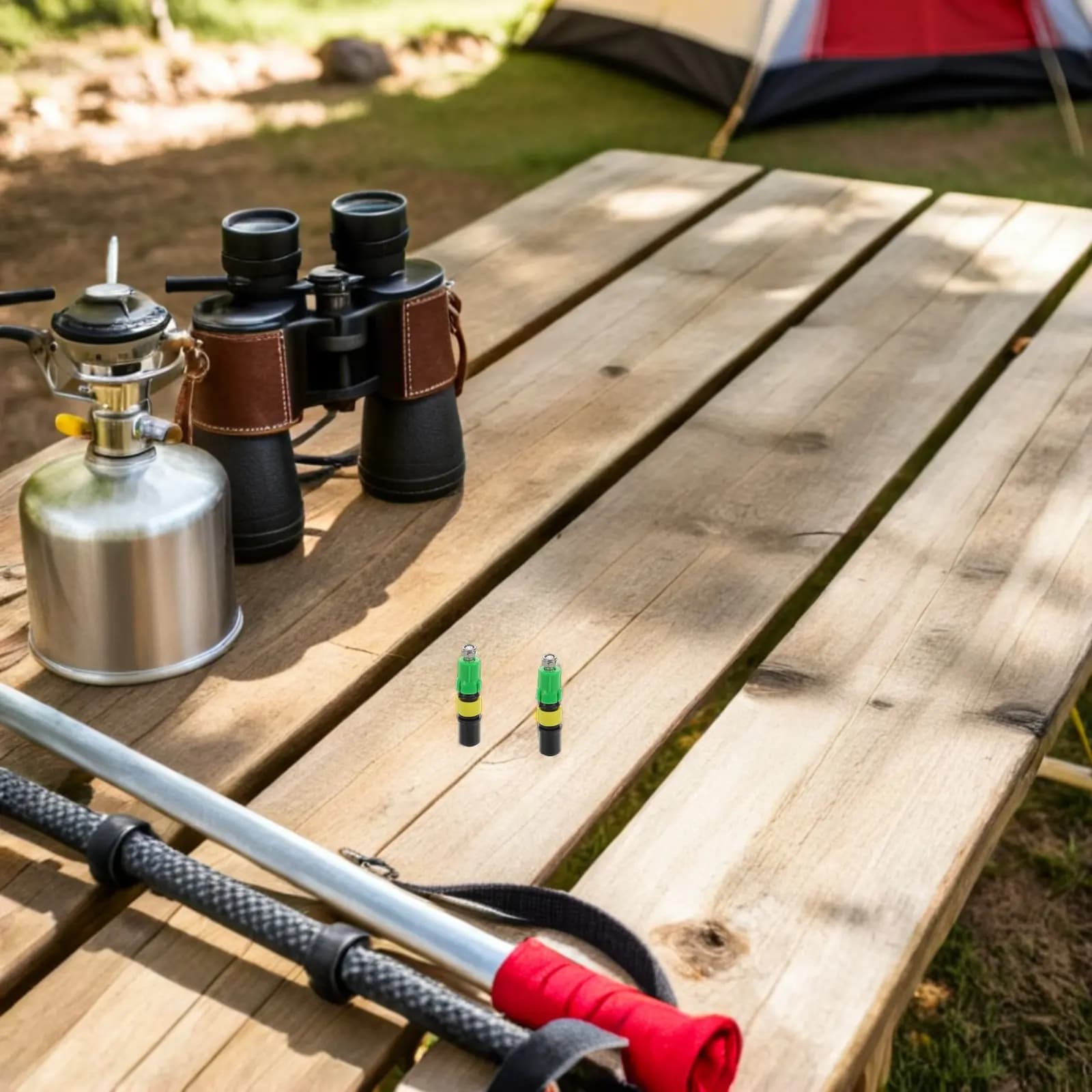 2 PCS Walking Stick Expansion Tubes Pole Accessories Internal Lock for Trekking Cane Fitting Hiking Poles Parts