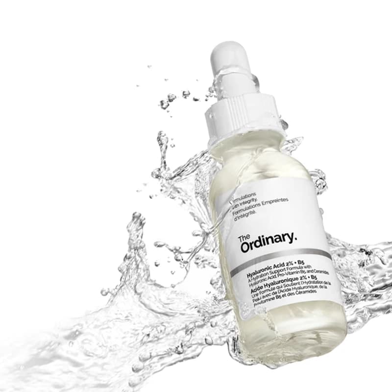 Acido ialuronico 2% + B5 Siero idratante con ceramidi Essenza Liquido Dissolvenza Linee sottili Pazzo e nutriente Pelle sensibile 30ML