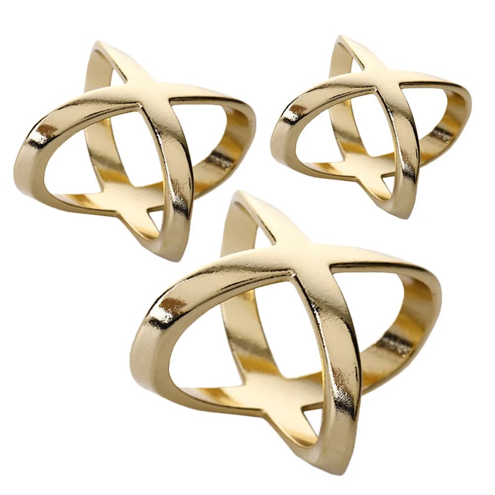 3 Pezzi Clip per Sciarpa e Anelli, Fermagli per Abiti, Anelli Nuziali, Porta Abiti, Fibbia per Vestiti da Donna, Cardigan