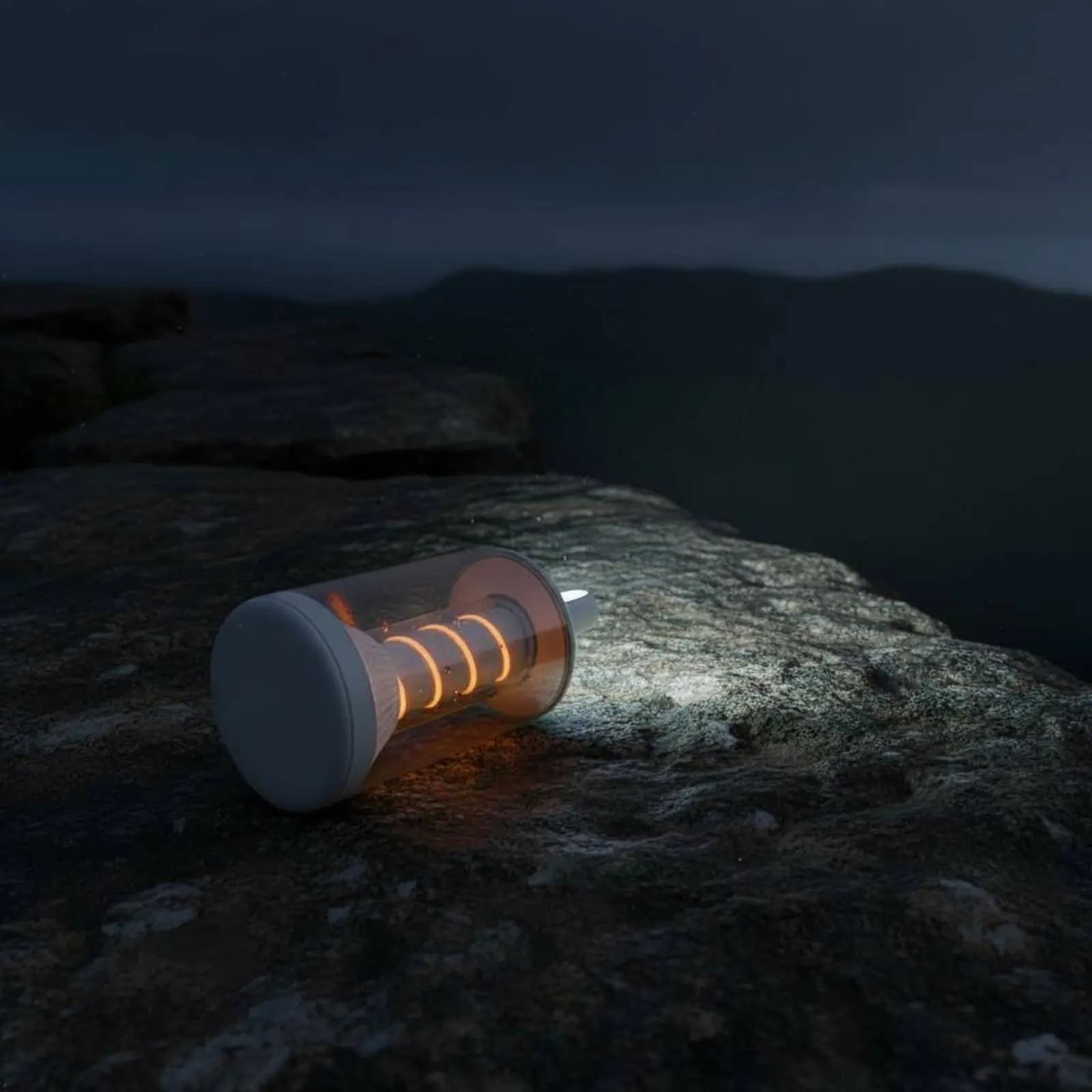 Lanterna Sospesa a Batteria 360 ° Lampada Ambientale Portatile con Sorgente Luminosa Staccabile, Lampada da Campeggio Montabile su Treppiede