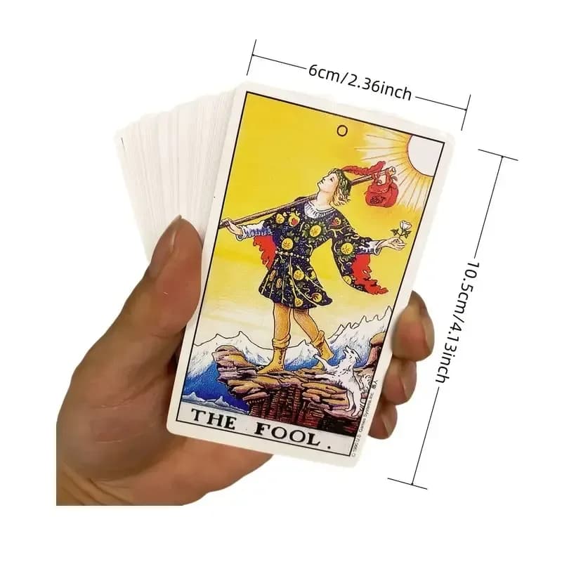 Set di carte dei tarocchi classiche da 78 carte da gioco