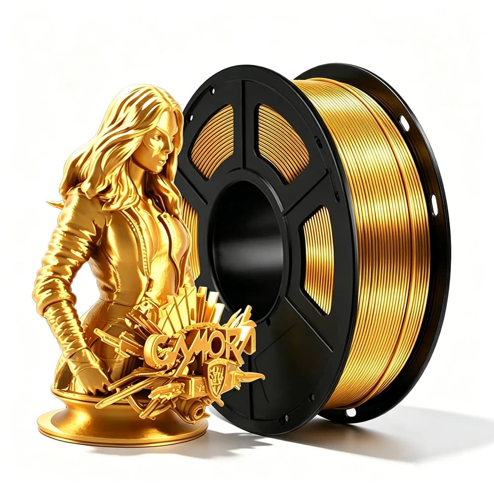 250g,500g,1kg PLA Gold Silk 1,75mm PLA Luxury silky luster 3D Printer Filament Glossy silk sensation as for 3D printing materials