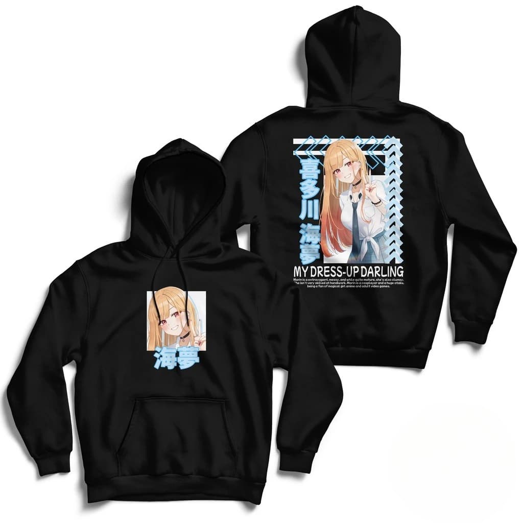 My Dress-Up Darling Hoodie Oversized Unisex Graphic Print Crew Neck T-Shirt for Men Women Streetwear Trendy high quality Couples