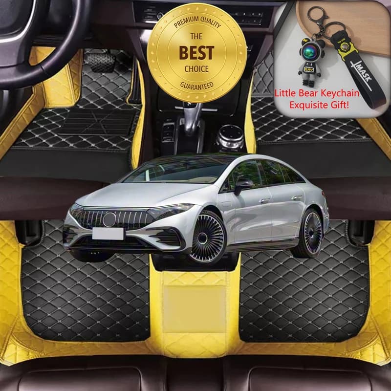 Misura su misura per Mercedes-Benz EQS AMG Berlina 2021-2024 Tappetini per auto Accessori per auto Tappetini per auto Guida a sinistra/destra