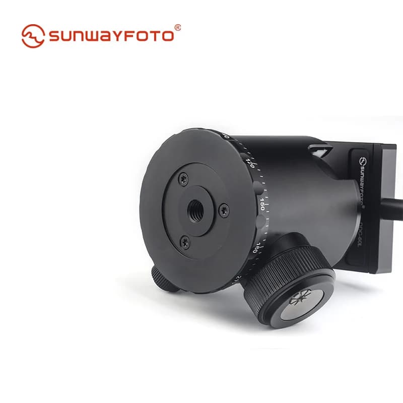 Testa a sfera per treppiede SUNWAYFOTO compatibile con Arca/RRS, carico massimo 20 kg