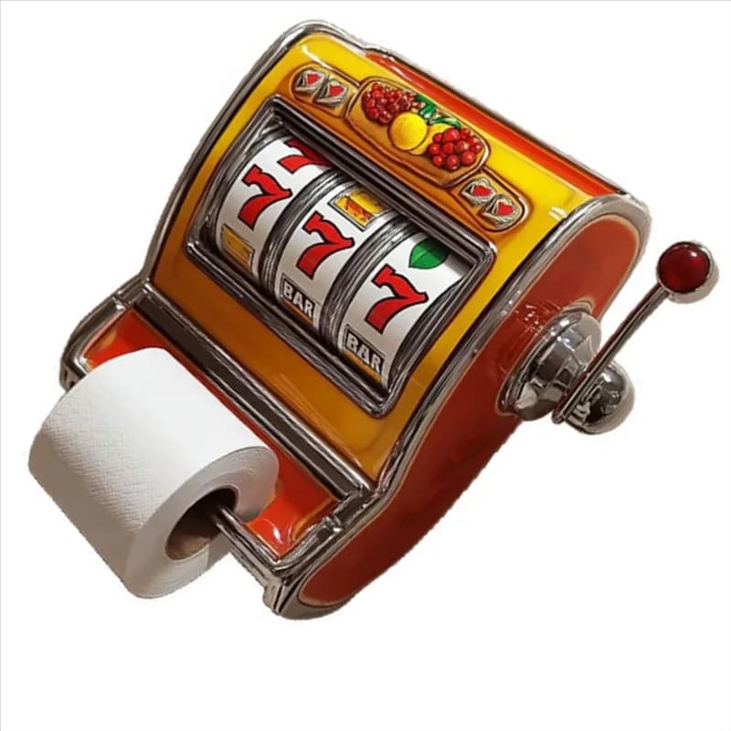 Portarotolo per carta igienica con slot CQMF Porta carta igienica per distributore automatico