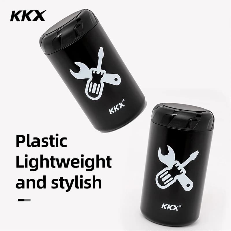 KKX Cycling Tools Capsule Apply Bottle Cage Storage Boxes Outdoor Can Store Keys Repair Tools Kit Set Glasses Bike Repair Tool