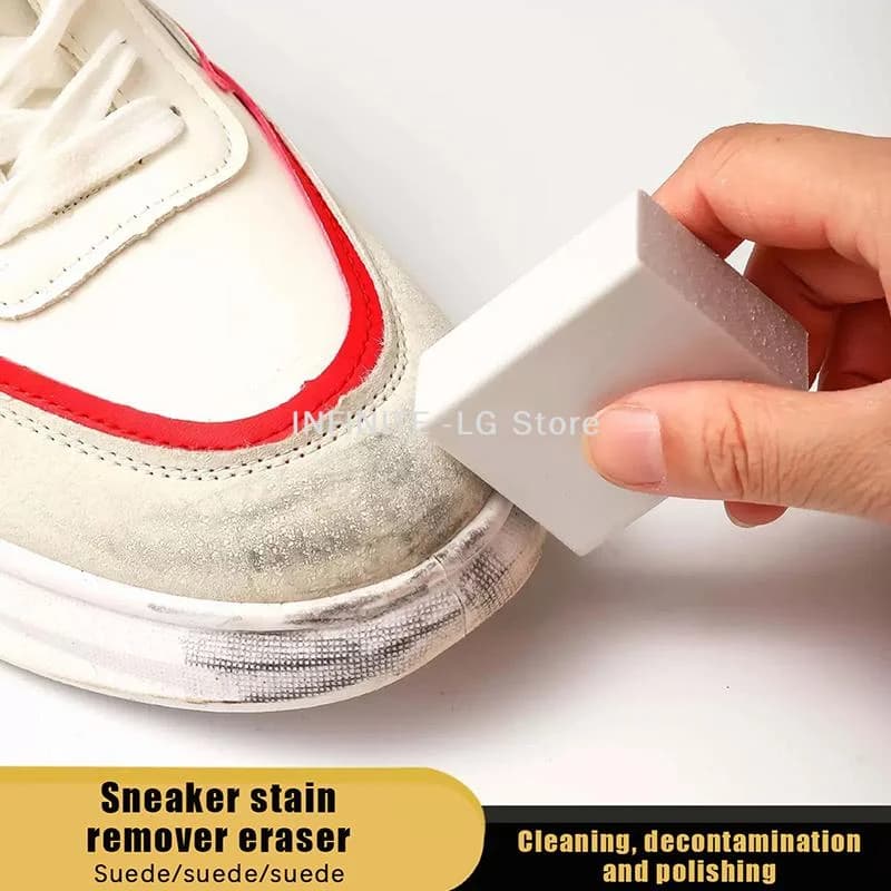 Gomma per la pulizia delle scarpe in cinque pezzi - Rivitalizza le tue sneakers con questa spazzola per la rimozione delle macchie e il condizionamento