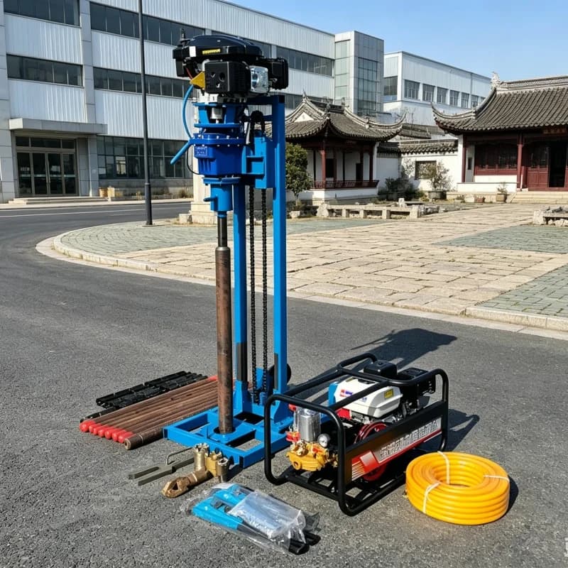 Customized Backpack Core Drilling Rig for Geological Mapping Sampling, Shallow Exploration Equipment for Mine Vein Investigation