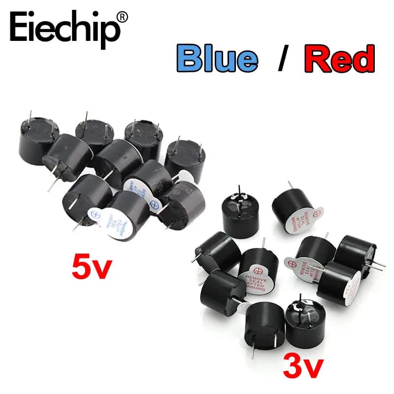 10 pcs 3 V/5 V Cicalino Active Alarm 9x5.5 MM 0955 3 V Mini Cicalino Piezo Active measurement for Arduino Cicalini 9 MM * 5.5 MM TMB09A03