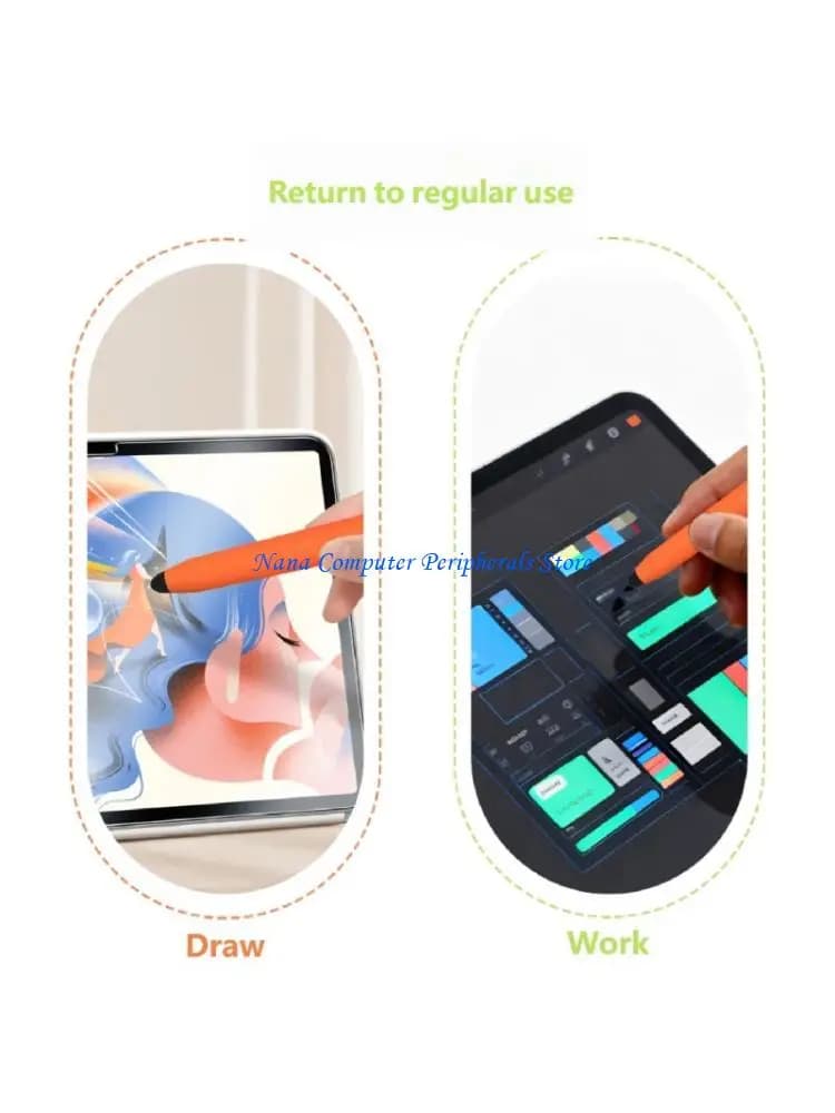 Penna stilo F68C Precise Touch Carrot Design per funzionamento regolare tablet Tavoli da disegno Comoda impugnatura in