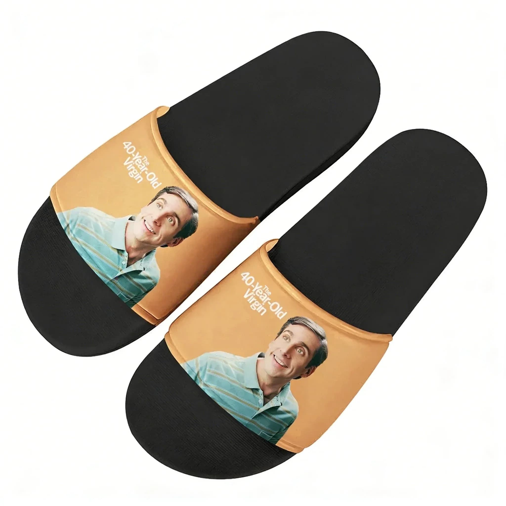 The 40 Year Old Virgin Flip Flops Home Slipper Mens Womens Teenager Family Slippers Bathroom Pool Casual Sandals Customize Shoes