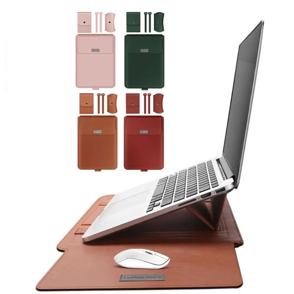 Custodia per Laptop 5 in 1 Rinforzata Non Magnetica per Laptop da 13,3/14 Pollici, Supporto Impermeabile e Leggero
