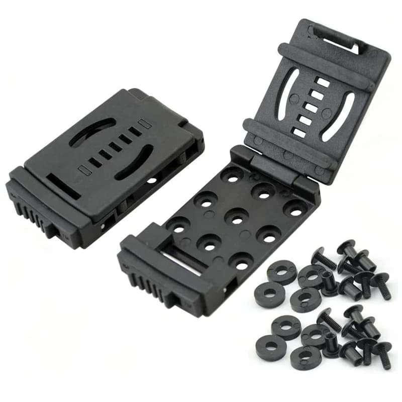 Clip per cintura Kydex Passanti per cintura Clip per cintura per coltello Guaina/fondina Kydex/Clip da viaggio per coltello da esterno Clip per vita multifunzione