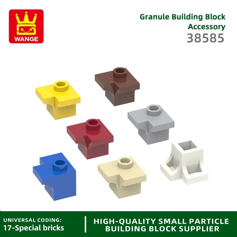 20 pz/lotto Arch 2x2 Corner Building Blocks accessori per la costruzione MOC compatibili con la confezione regalo di giocattoli per bambini in mattoni